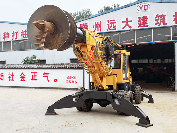 石獅1.8米大孔徑電力通訊專用旋挖機